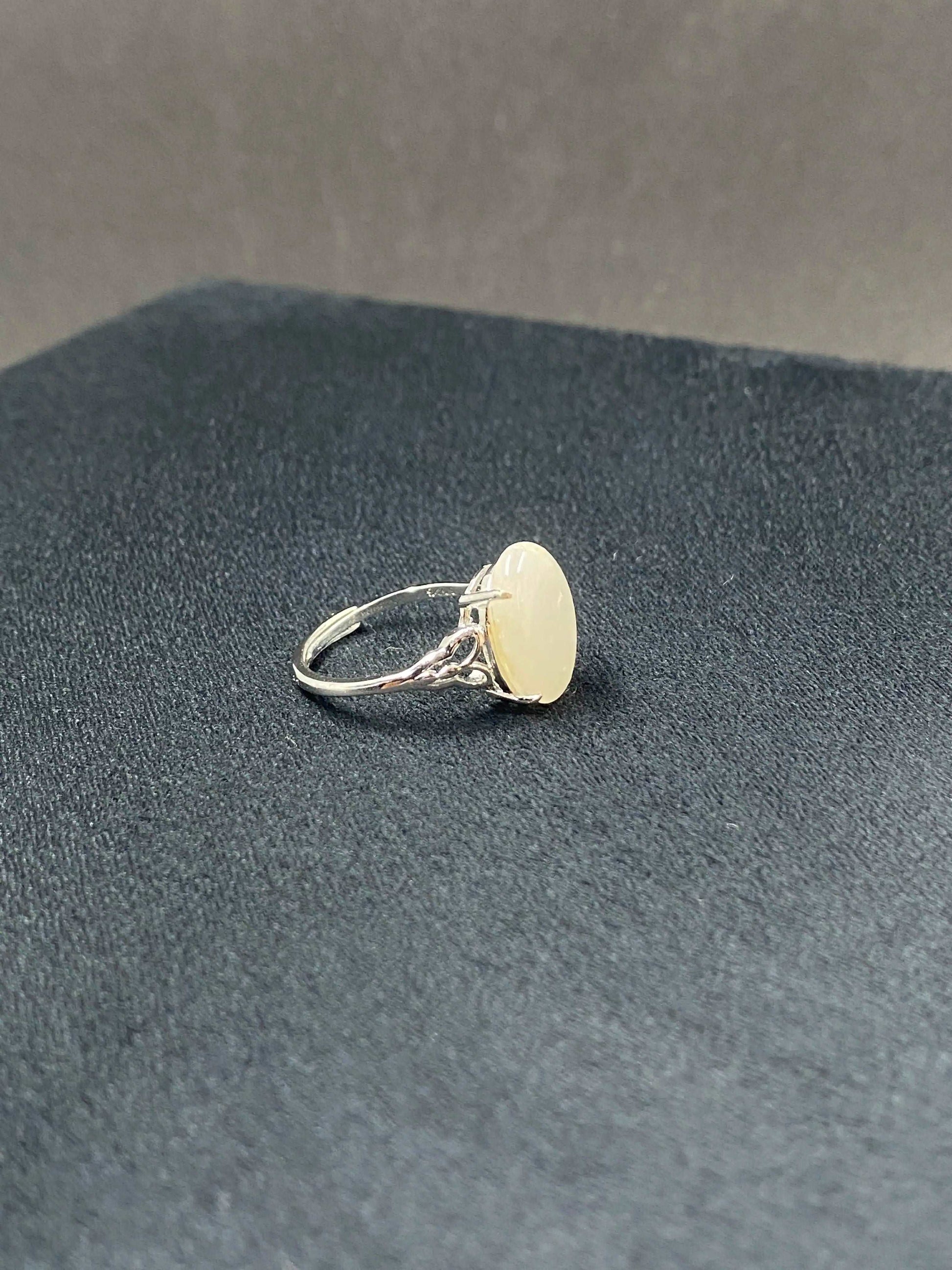 Bague quartz fumée en argent - BA-39 - Creations Natural Stone