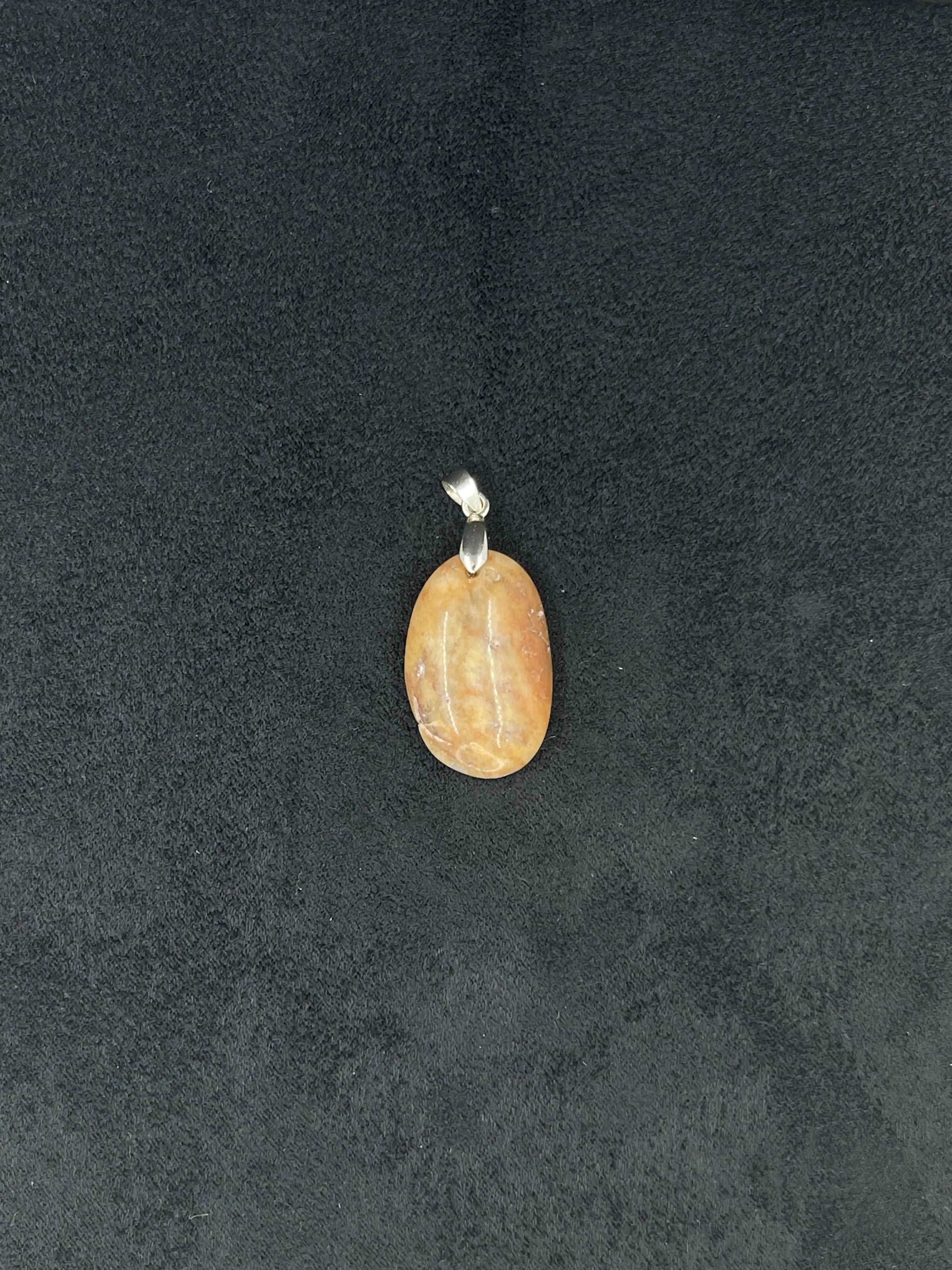 Pendentif pierre agate - PE-22 - Creations Natural Stone