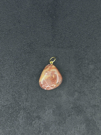 Pendentif pierre agate - PE-14 - Creations Natural Stone